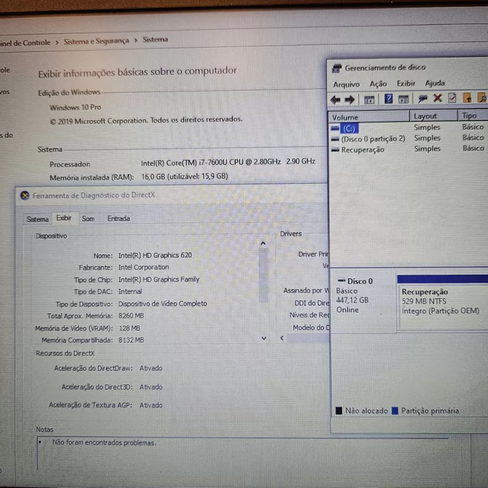 Notebook Dell i7 7th - 16Gb Ram - 512Gb SSD Notebook Dell i7 7th - 16Gb Ram - 512Gb SSD