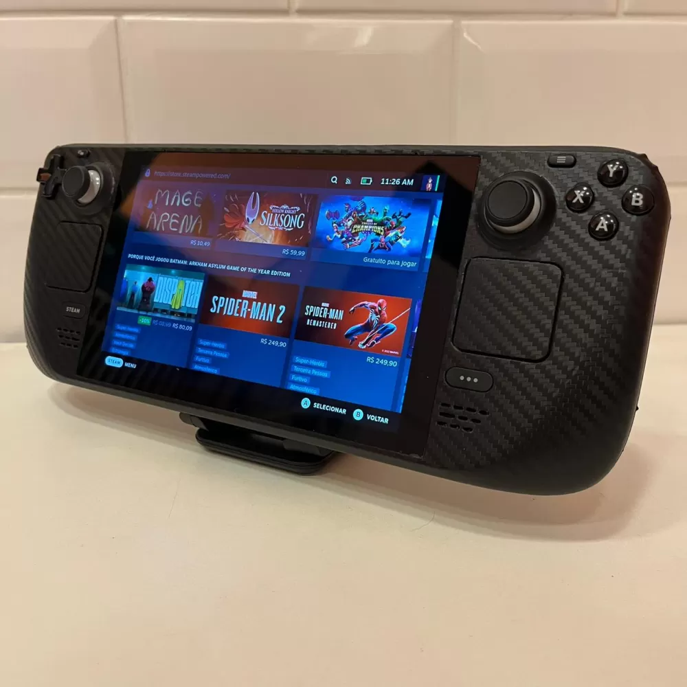 Steam Deck Oled - 1Tb SSD - Capa Protetora Steam Deck Oled - 1Tb SSD - Capa Protetora