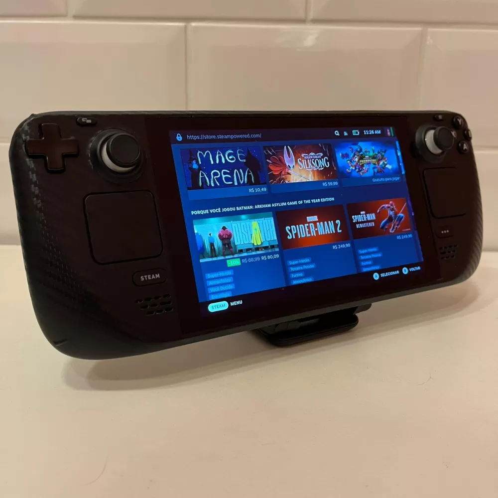 Steam Deck Oled - 1Tb SSD - Capa Protetora Steam Deck Oled - 1Tb SSD - Capa Protetora