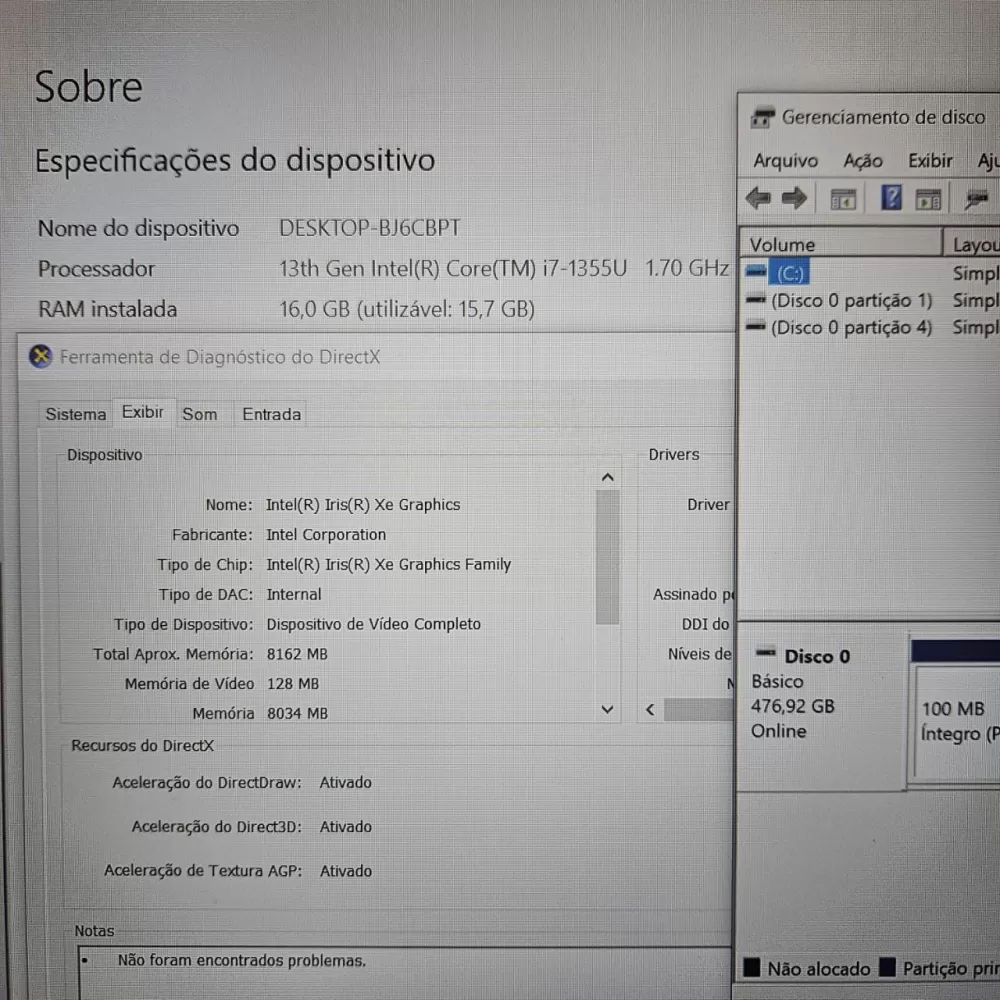 Notebook Dell i7 13th - 16Gb Ram - Intel Iris Xe - 512Gb SSD Notebook Dell i7 13th - 16Gb Ram - Intel Iris Xe - 512Gb SSD