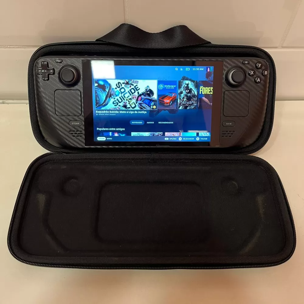 Steam Deck Oled - 1Tb SSD - Capa Protetora Steam Deck Oled - 1Tb SSD - Capa Protetora