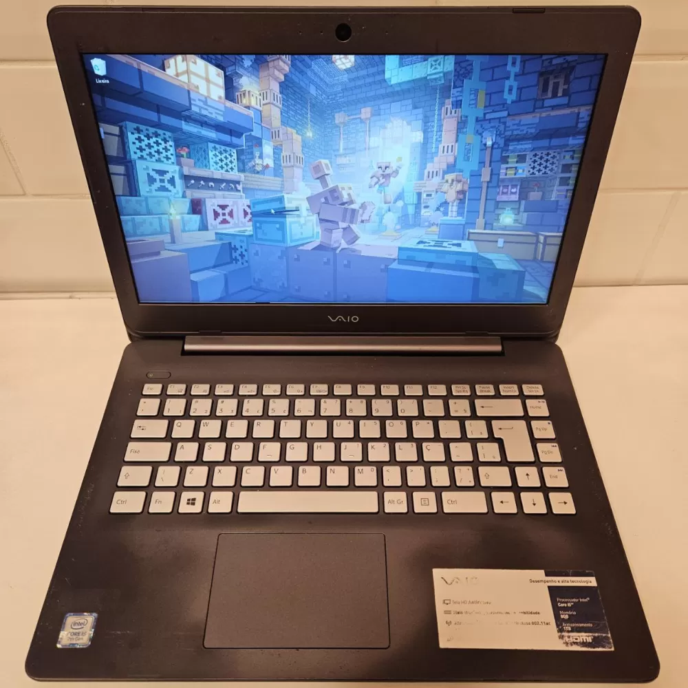 Notebook Vaio i5 7th - 8Gb Ram - SSD Notebook Vaio i5 7th - 8Gb Ram - SSD