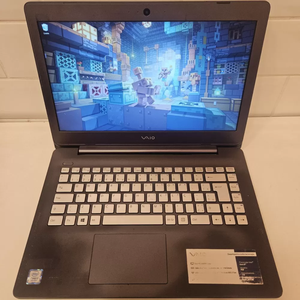 Notebook Vaio i5 7th - 8Gb Ram - SSD Notebook Vaio i5 7th - 8Gb Ram - SSD